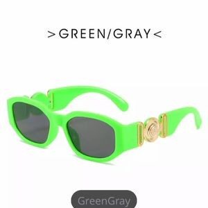 Neon Green Luxury Sunglasses